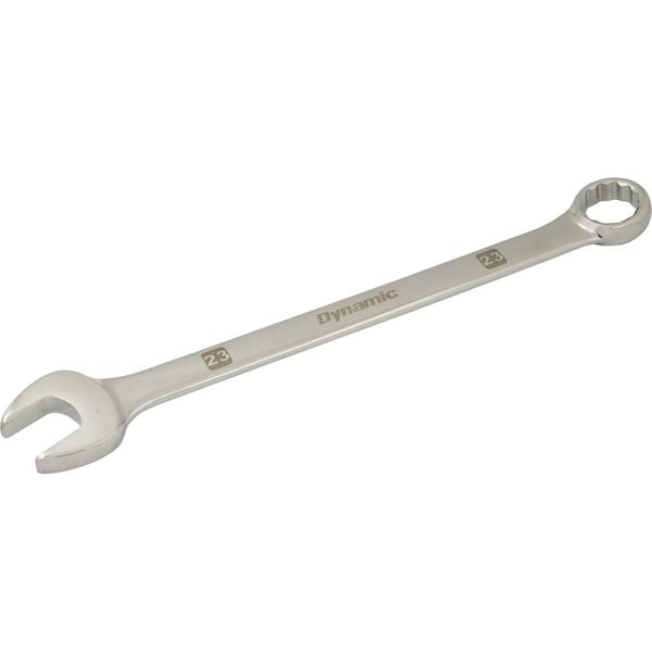 Tools 23mm 12 Point Combination Wrench, Mirror Chrome Finish